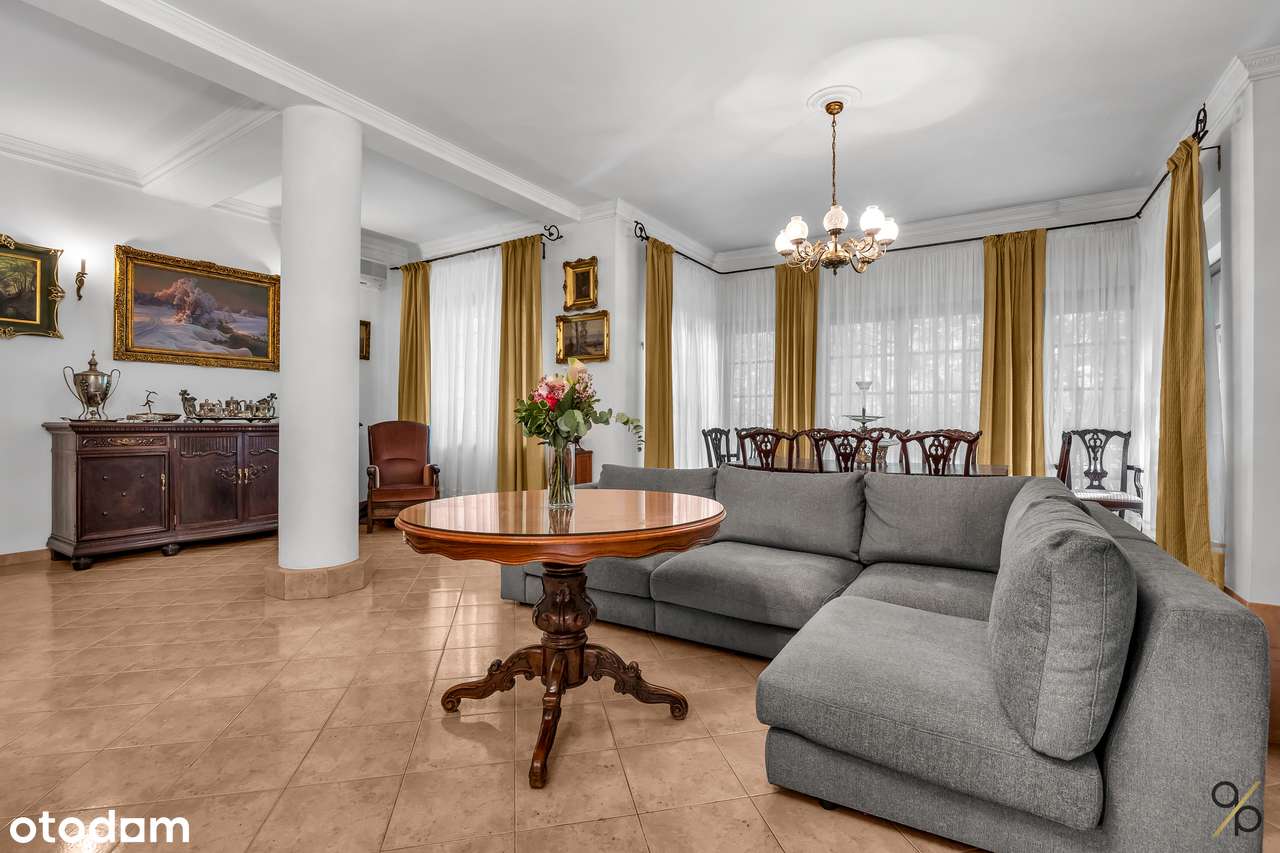 Willa w Radości - 744 m², działka 3000 m², komfort, las za oknem i SPA-4