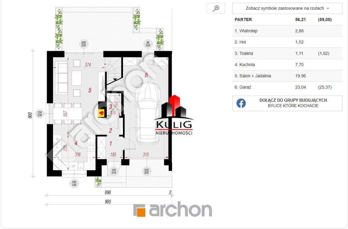 Zakrzów ,segment 5 pokoi z garażem-2