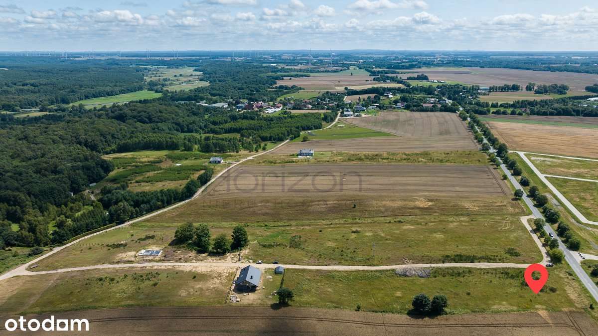 Działka budowlana z warunkami zabudowy, 8 km od Kołobrzegu !!-8
