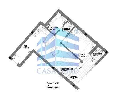 Apartamento T1  Perto da Universidade - Grande imagem: 4/4