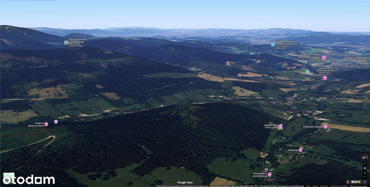 Bolesławów/N.Morawa dz. pomiędzy Masywem Śnieżnika a Górami Bialskimi. - Pełny obrazek: 4/7