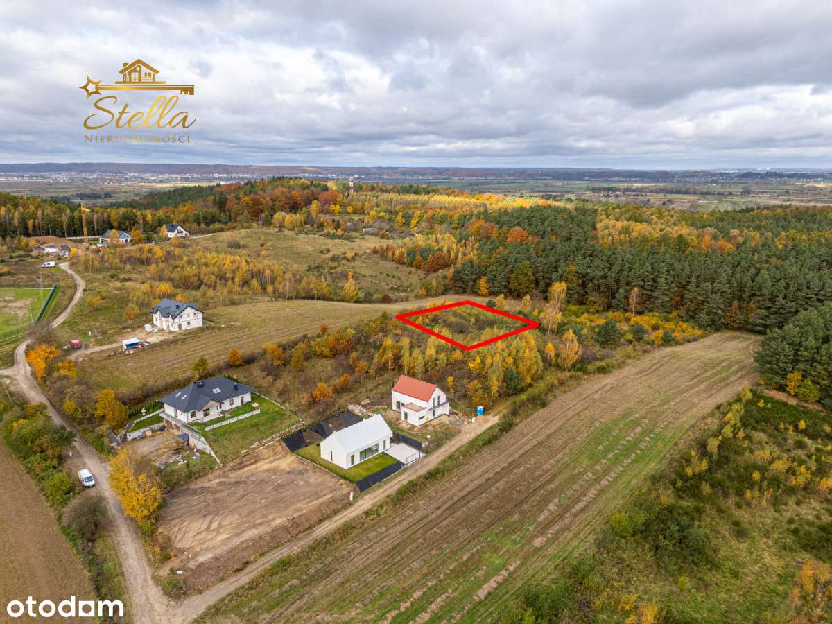 Okazja!! piękna działka z widokiem na las-0