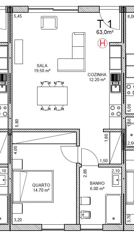 Apartamento T1 Venda em Oliveira de Azeméis, Santiago de Riba-Ul, Ul,-16