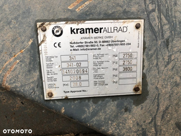 Kramer Allrad 280 341-02 Radlader - Części - Pompa Paliwa D-89275 - 2