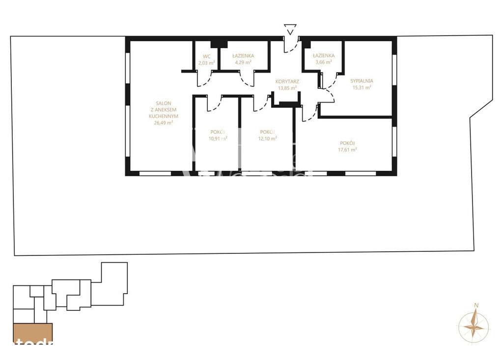 Sopot Górny-5 pokoi, ogród, hala, do odbioru - Pełny obrazek: 5/20