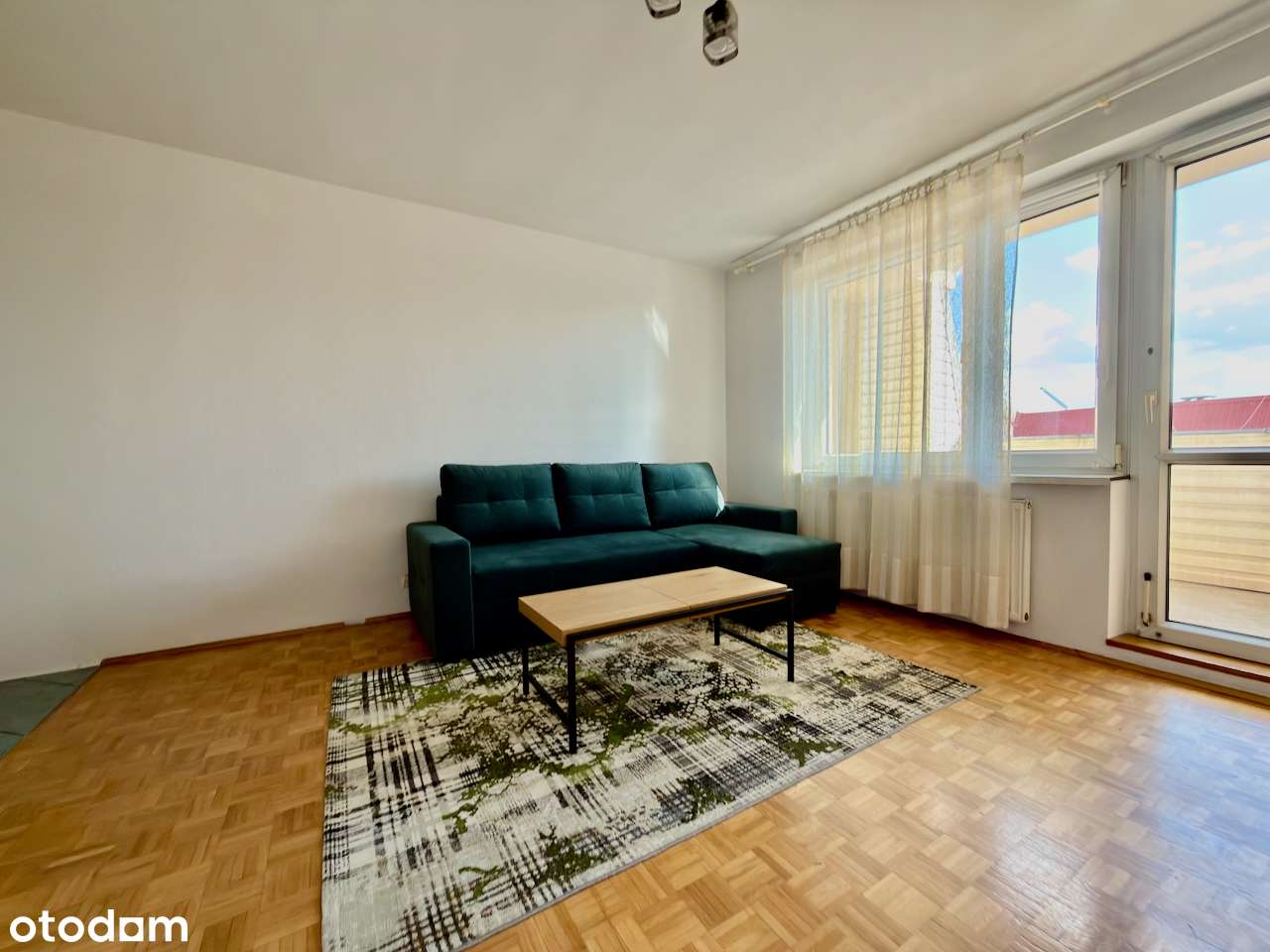 Mieszkanie, 2 pok. – 5 min do PKP, 43 m2, 2 jasne pokoje, balkon