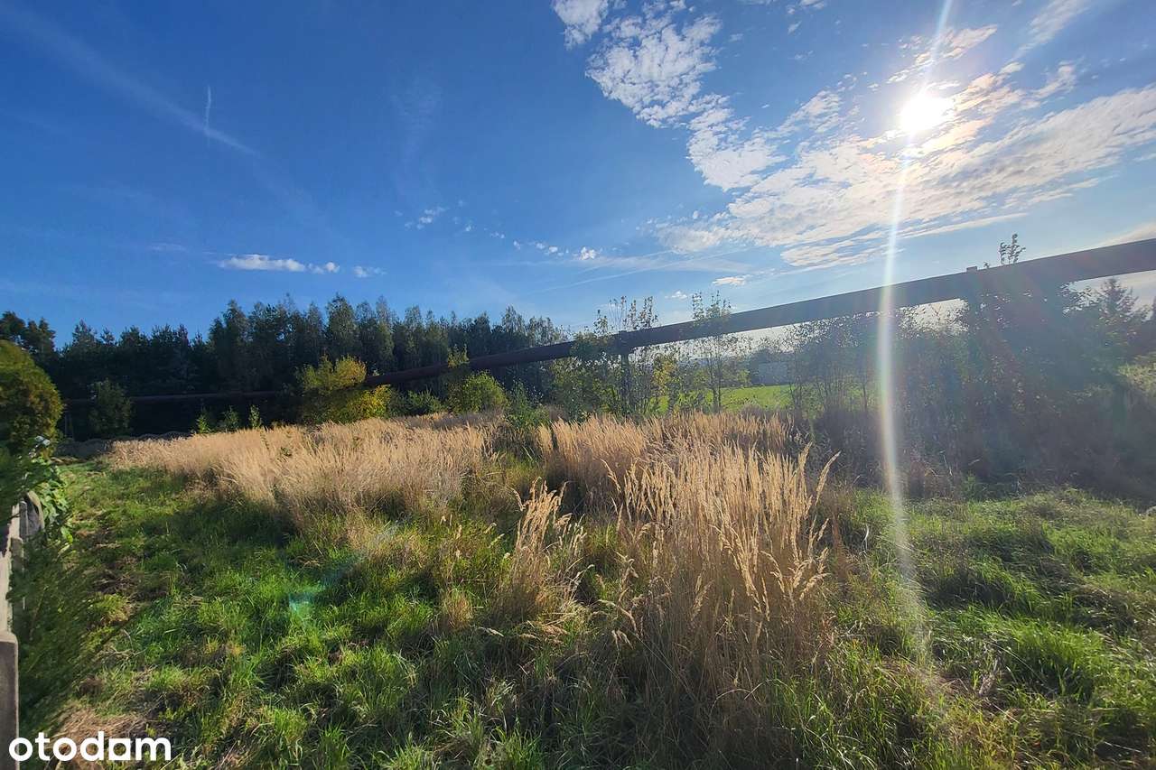 Działka budowlana w Sarnowie, ul. Leśna (gm.Psary) Super Lokalizacja-7