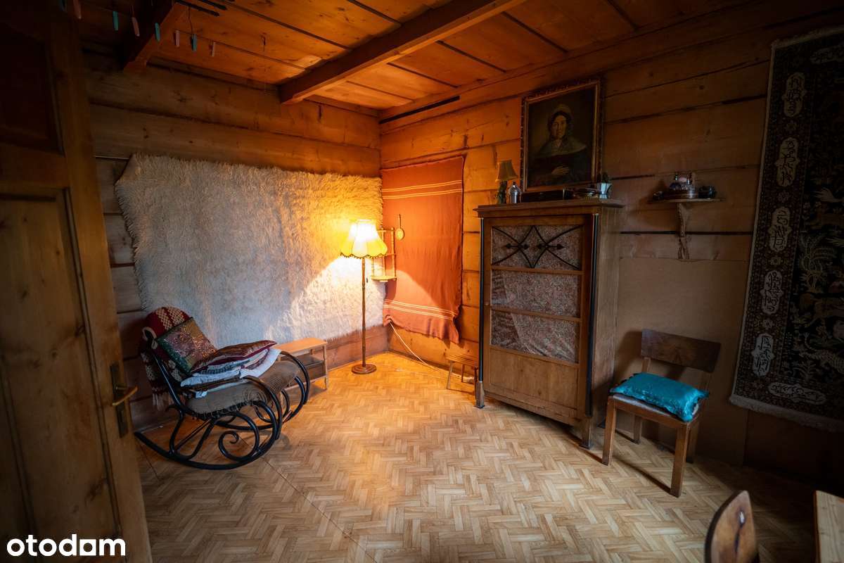 Drewniany klimatyczny dom z widokiem na Tatry-5