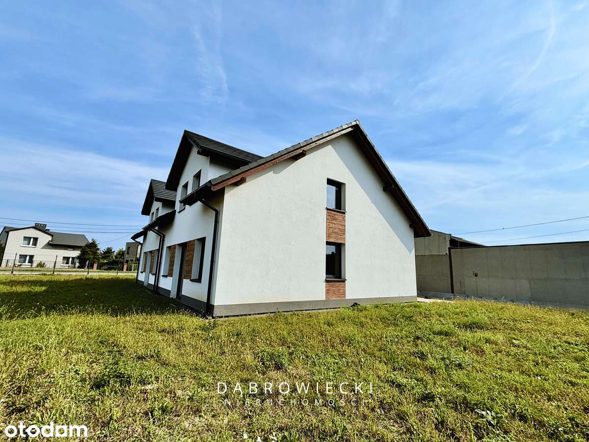 Gierałtowice – Nowa Inwestycja 133m², Bliźniak, Działka 420m², Bez PCC-2