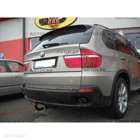 Carlig de remorcare pentru BMW X5 - suv (E70) - sistem demontabil vertical cu cheie din 2007 - 9