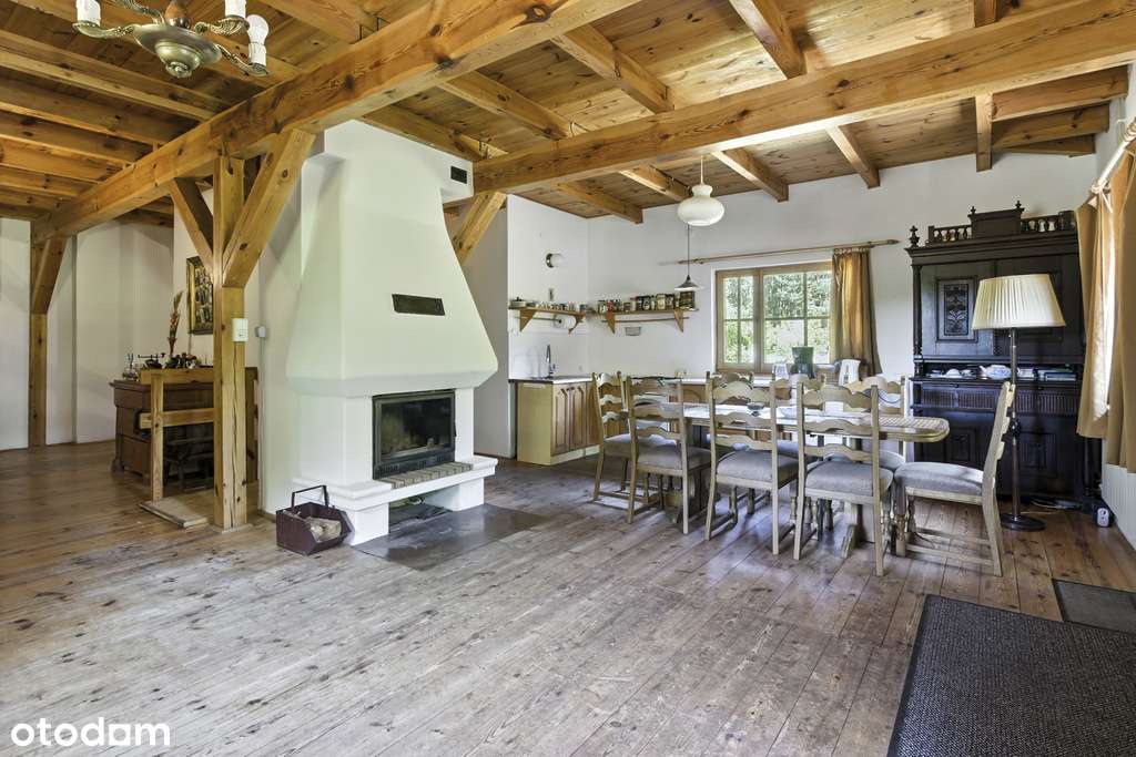 Siedlisko bud. otoczone lasem z domem/30km od W-wy - Pełny obrazek: 5/10