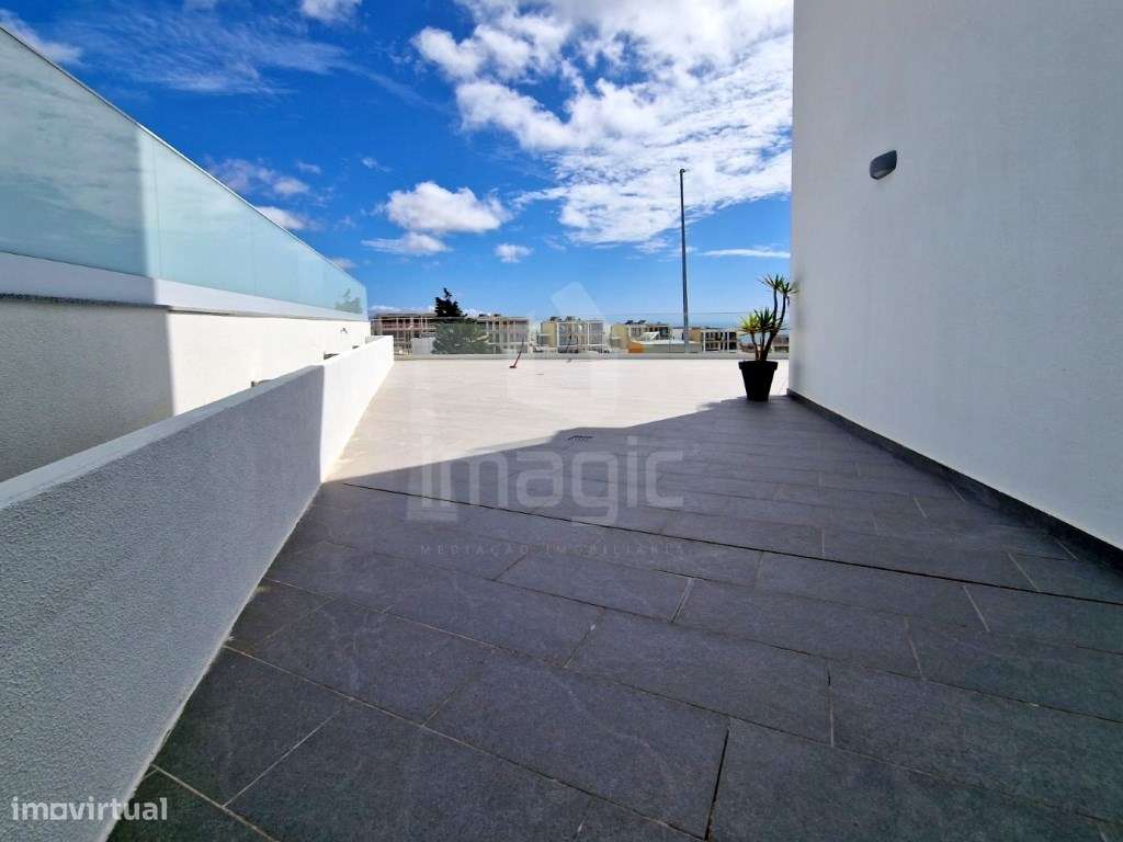 Apartamento T3 com terraço com 144,88 m2 e barbecue coberto - Ericeira-20