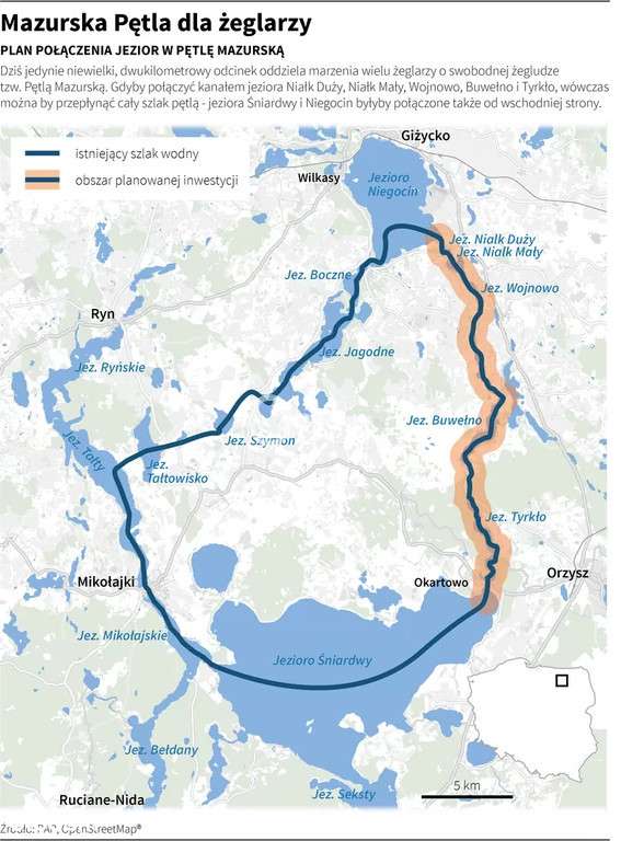 Działka z widokiem na jeziora na Mazurach - Pełny obrazek: 4/6