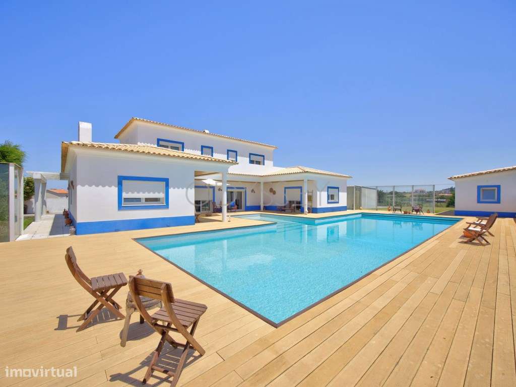 Excecional Moradia de Campo com Piscina e Vista Mar | Encarnação, M...-14