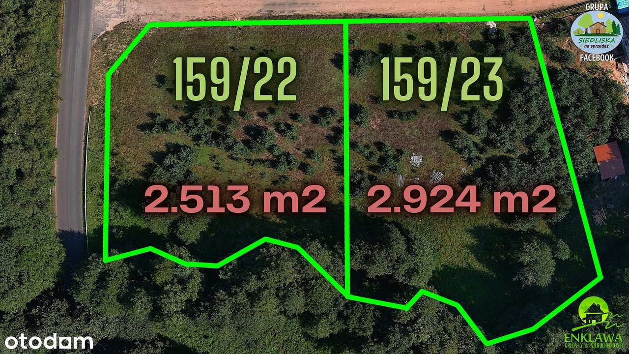 ENKLAWA prezentuje: działka w MEGA okolicy! PUSZCZA NOTECKA + jezioro!-1