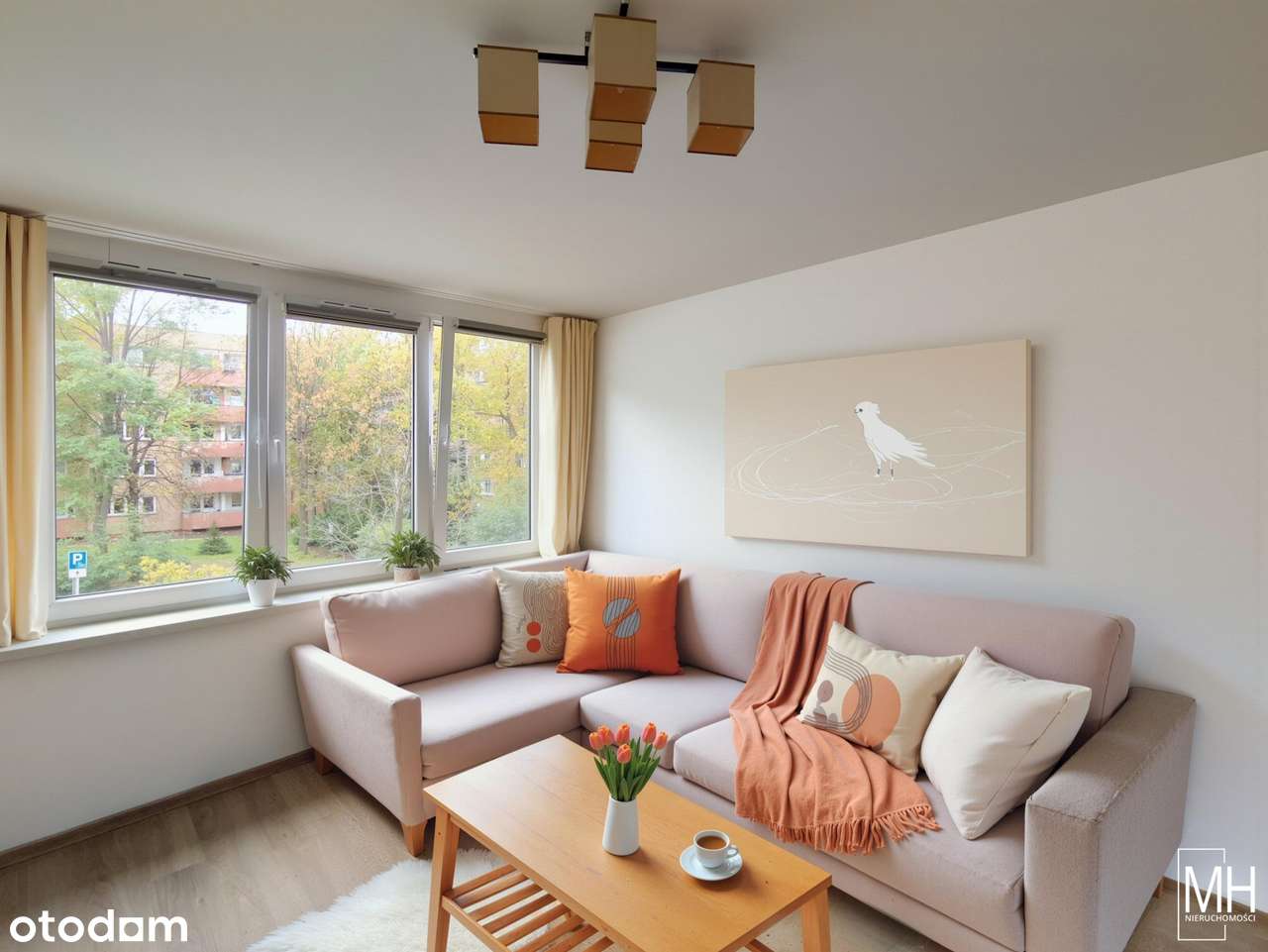 Przestronne, dobrze doświetlone 3-pokoje os. Kopernika.-2