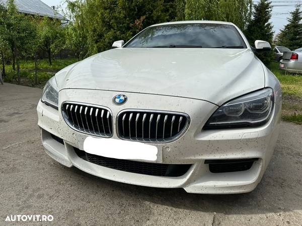 Dezmembrez BMW seria 6 f06 f12 f13  NFL / FL / LCI / M Pachet motor calculator cutie viteze usa aripa capota haion trager bara faruri xenon stop interior jante navigatie oglinzi plafon praguri volan etc - 6