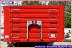 Inny Naczepa platforma H=950 mm MEGA Trailers, budowlana 13.60 m !. - 14