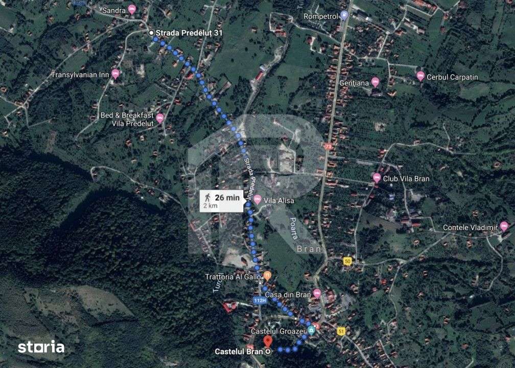 Teren investitie Bran - Predelut, la 2 km de Castelul Bran - Imagine principală: 4/10