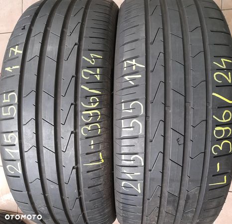 215/55r17 94V (L396/24)003 2szt 7mm Ventus Prime 3 HANKOOK 2019 LETNIE - 1