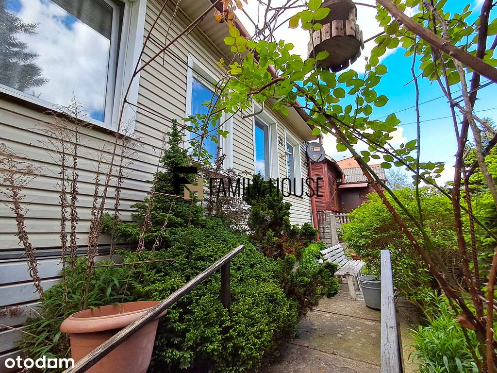 Drewniany dom 100 m2 z pięknym ogrodem - Pełny obrazek: 5/20