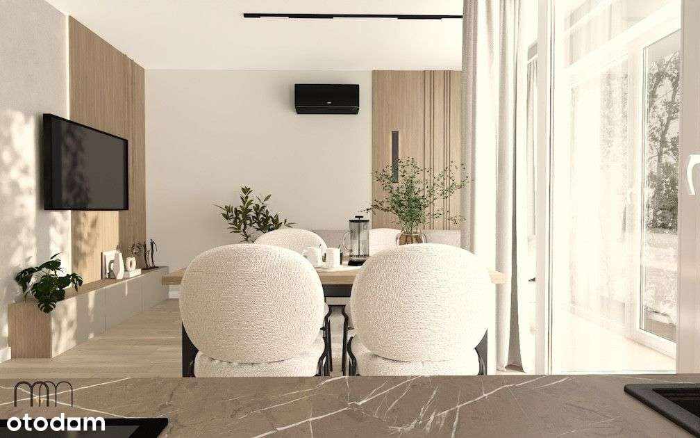 Bez PCC!Mokotów!Wykończone 3pokoje,loggia,parking!-4