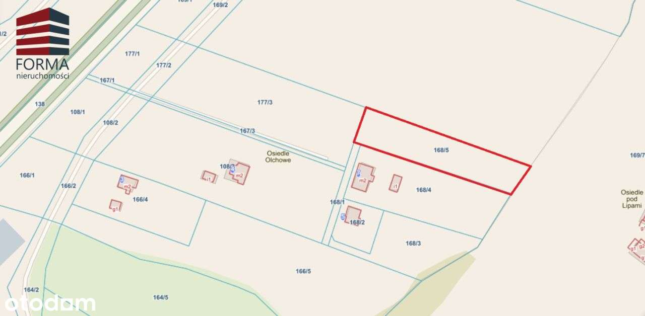 Działka budowlana Wierzyce, mpzp - Pełny obrazek: 4/5