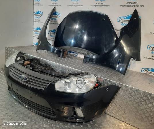 FRENTE COMPLETA FORD CMAX C-MAX I 1 MK1 FACELIFT DM2 CAPOT PARACHOQUES GUARDA-LAMAS OTICAS RADIADOR VENTILADOR FRENTE FIBRA REFORÇO - 2