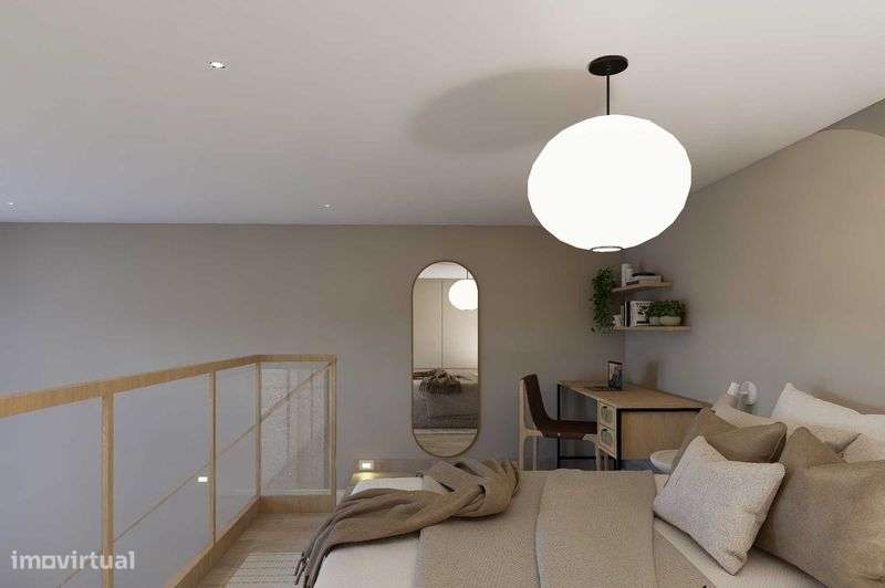 T0 DUPLEX Novo no Centro do Porto - Grande imagem: 5/10