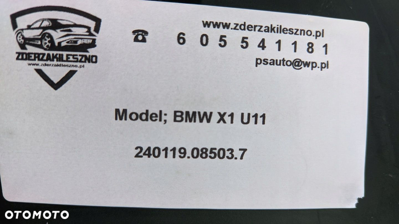 Zderzak przedni BMW X1 U11 6PDC 2022- - 13