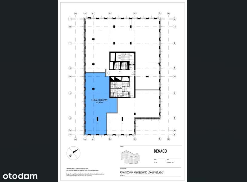 Umeblowane biuro W budynku BENACO - ul. Pilotów, Olsza/Rondo Młyńskie - Pełny obrazek: 5/8