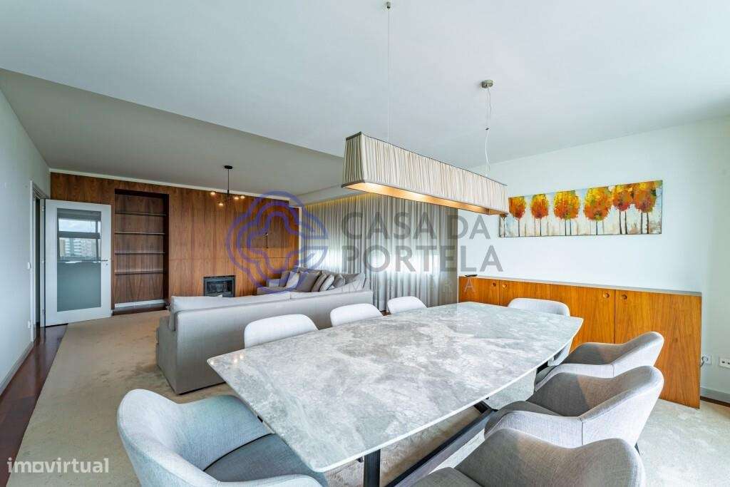 T3 mobilado, em Leça da Palmeira com vista mar, edificio 1ª linha mar - Grande imagem: 5/27