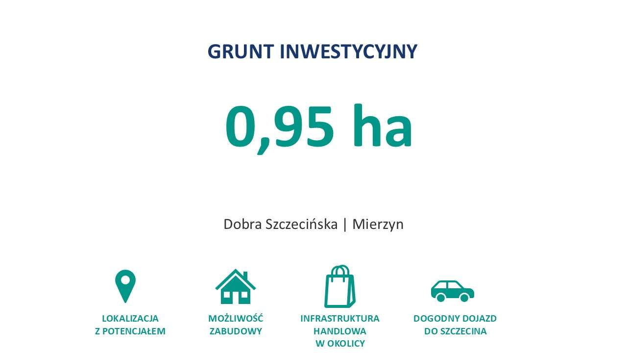 Działka, 9 468 m², Mierzyn