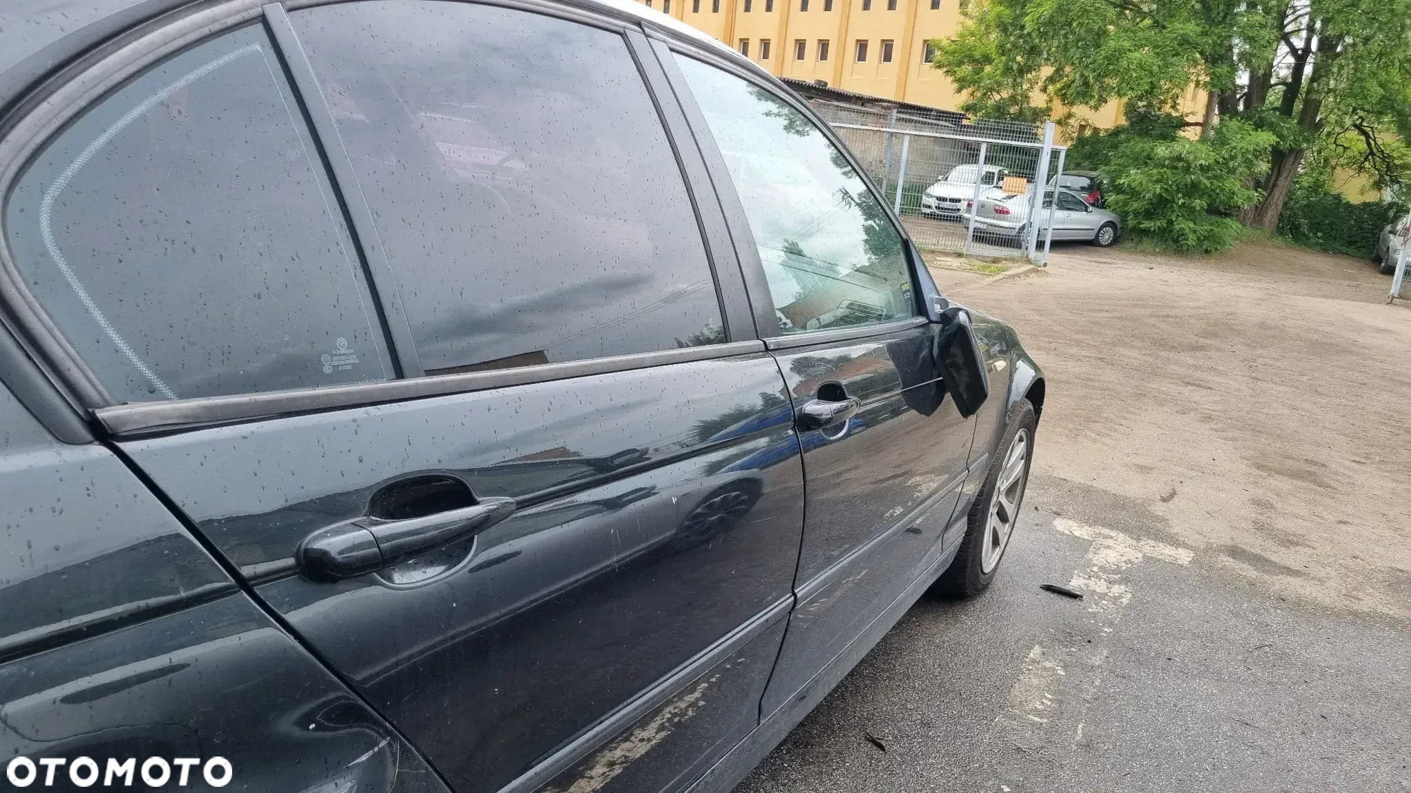 BMW E46 SCHWARZ drzwi przód lewe, prawe - 2