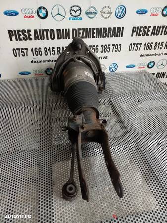 Perna Aer Amortizor Pneumatic Stanga Fata Audi Q7 4L Cod 7L8616039B Testata  - Dezmembrari Arad - 4