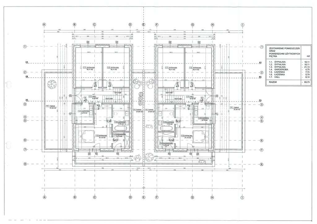 Dom w Wilanowie Osiedle Bruzdowa 14-16