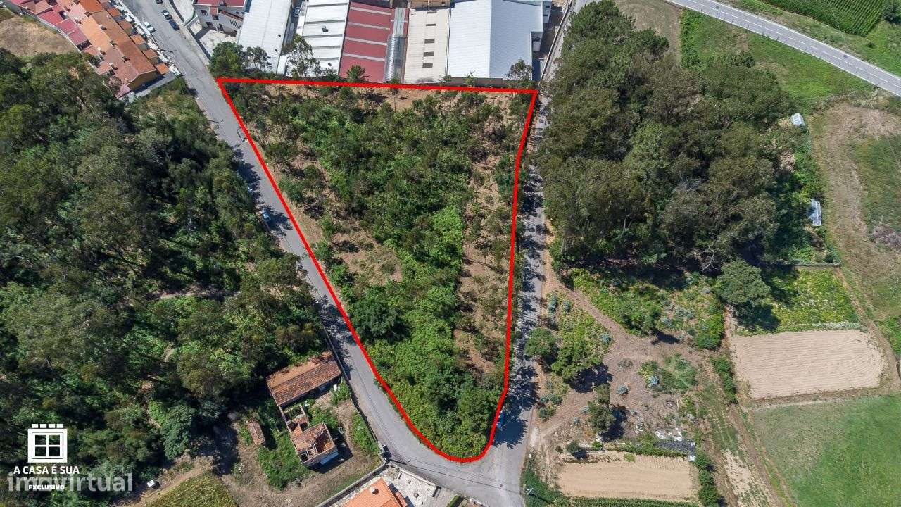 Terreno com 5.235 m2 na Zona Industrial de Mosteirô - Grande imagem: 1/16