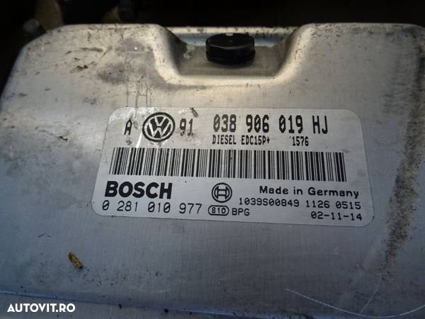 Calculator motor Volkswagen Bora / Golf 4 1.9 TDI din 2002 - 2