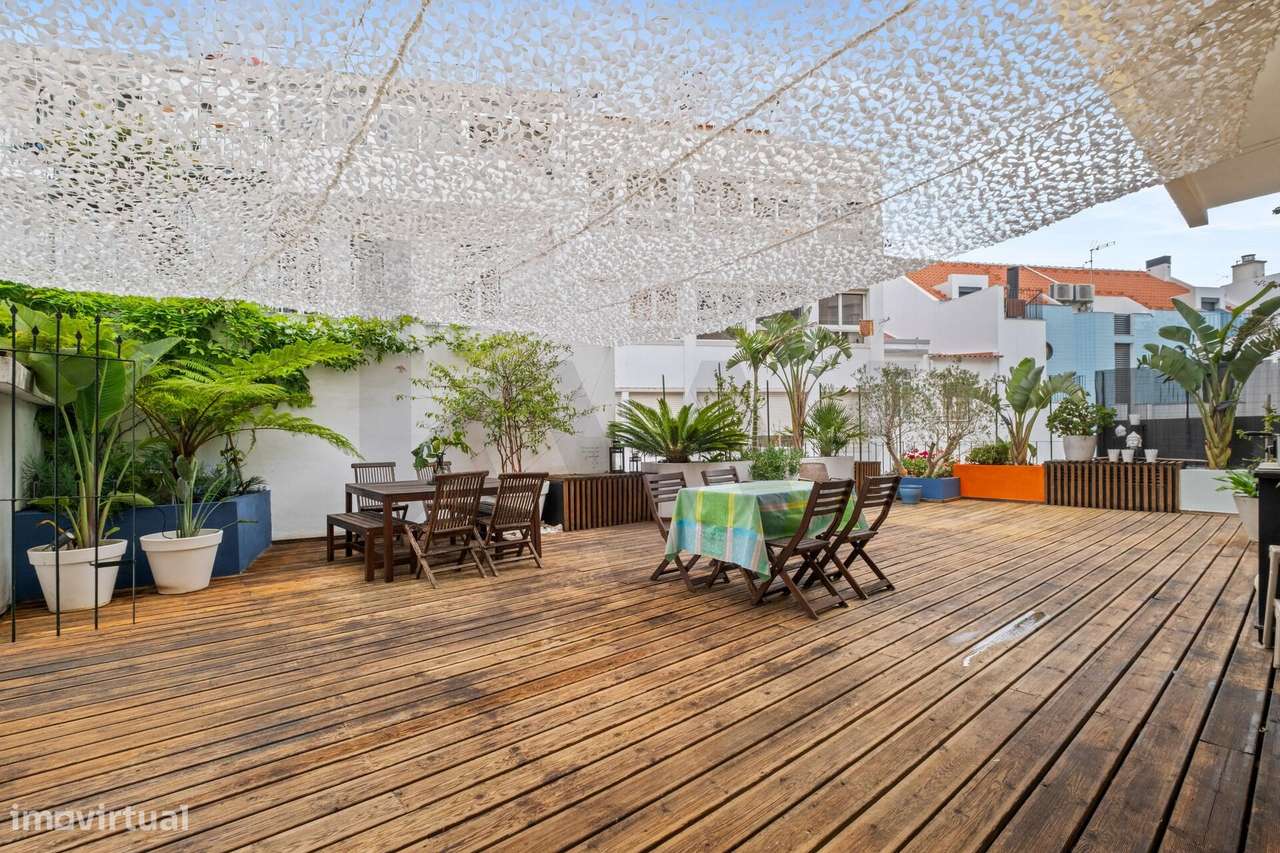 APARTAMENTO T3 NO CENTRO DE LISBOA– RENOVAÇÃO DE 2020 |  100M2 TERRAÇO-13