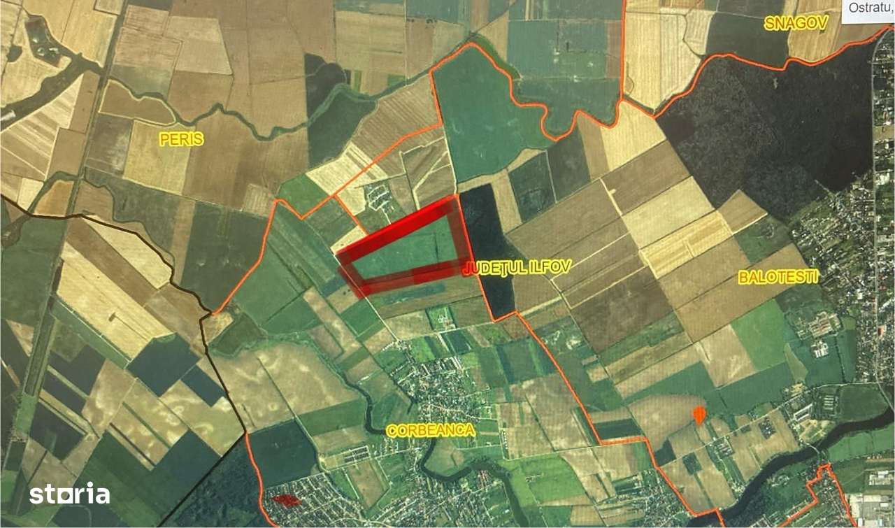 Teren 45 ha oportunitate investitie-dezvoltare Corbeanca- Comision 0-0
