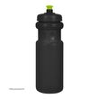 Bidon apa bicicleta 600ml, sticla culoare negru - 1