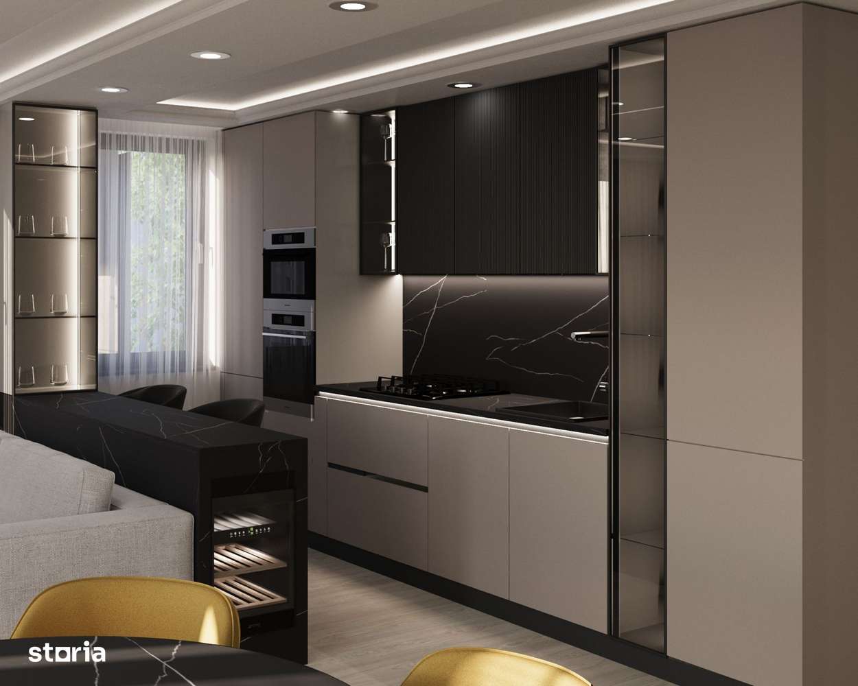 Ap. 2 Camere - Dezvoltator: Comat Towers, TIP 5, 58mp, Păcurari - Imagine principală: 3/20