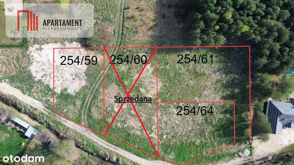 Działki Zabagno, blisko autostradyA1 do negocjacji - Pełny obrazek: 3/10