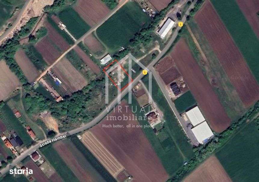 Teren intravilan de vanzare in Sibiu 1270 mp - Imagine principală: 3/3