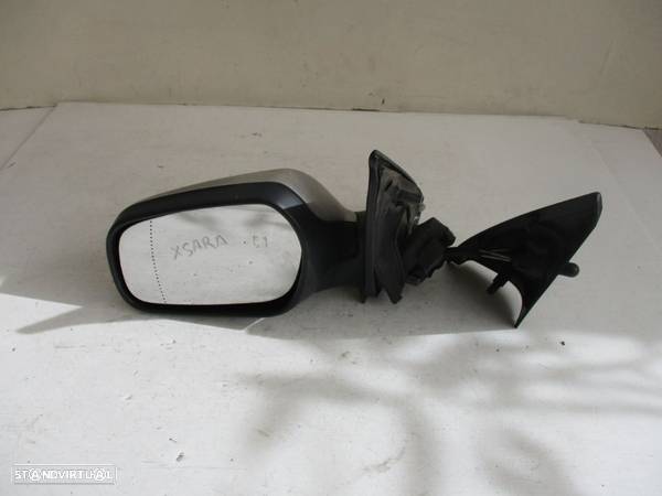 Espelho Retrovisor Citroen Xsara Esquerdo Manual - 1