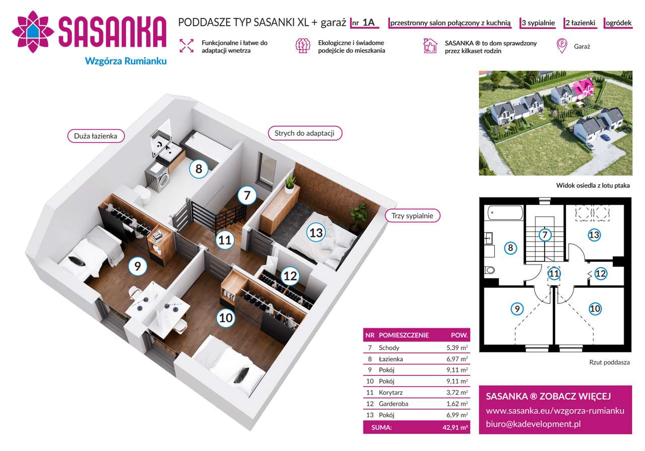 Wzgórza Rumianku. Oaza spokoju, miejski komfort. - Pełny obrazek: 4/10