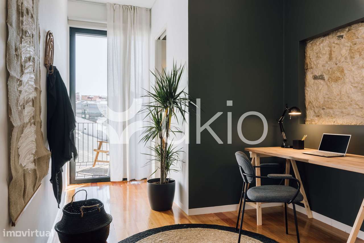 Apartamento T2 com terraço e escritório em Estefânia - Grande imagem: 5/22