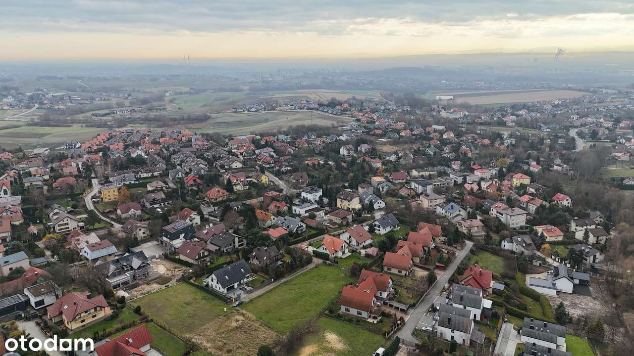 Uzbrojona działka budowlana z widokiem na góry - 6.3 ar Węgrzce-5