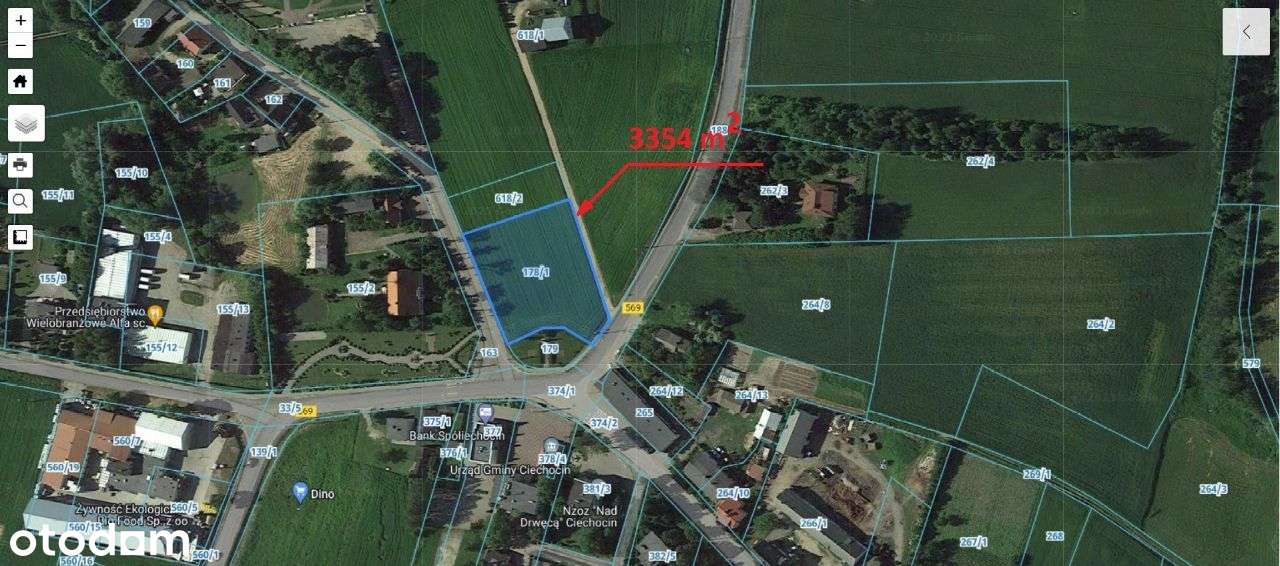 Teren inwestycyjny na sprzedaż Ciechocin-0