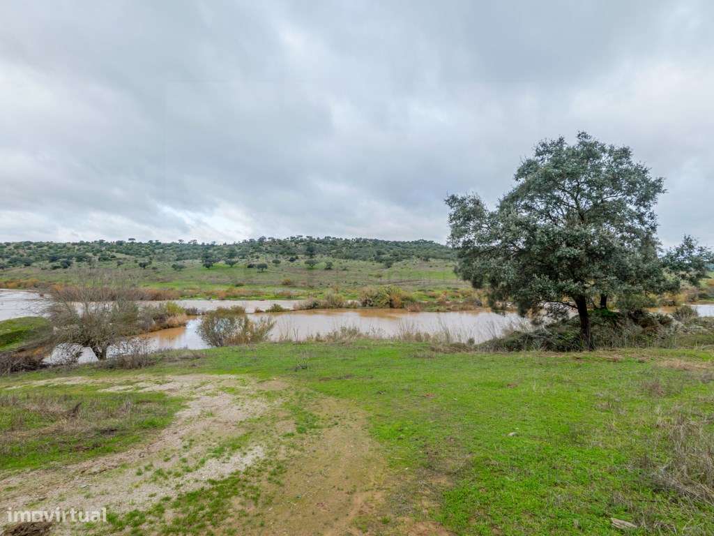 Quinta com quatro suítes e moínho, junto ao Rio Guadiana-23